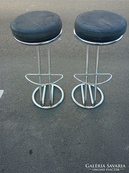 Bauhaus design bar stools 2 pcs