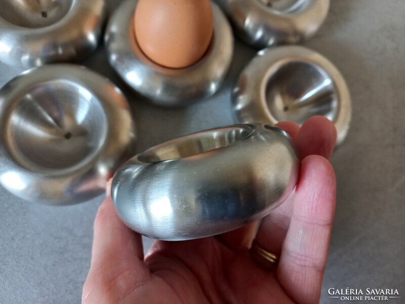 WMF Cromargan design tojástartó tojáskínáló