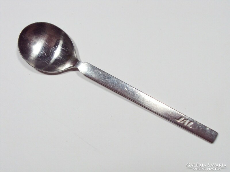 Retro marked spoon with jal mark Japanese airline