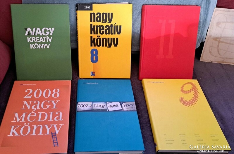 A large collection of creative books, 6 in one.