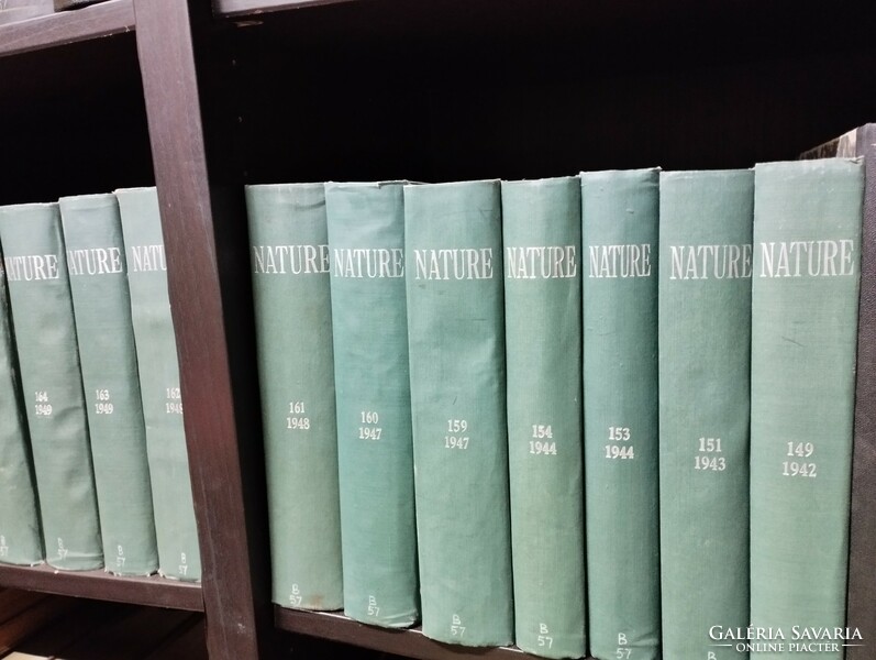 Nature folyóirat 1942 - 2007 természettudományos magazin gyűjtemény