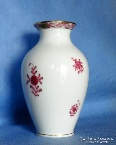 Herend Apponyi purple painted vase