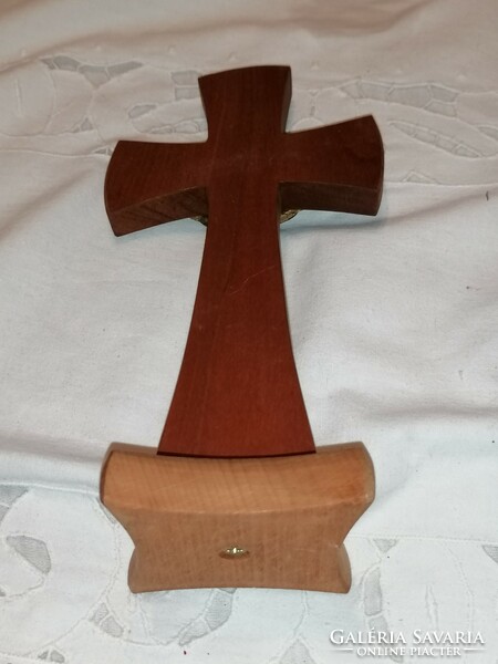 Wooden corpus, cross for home altar