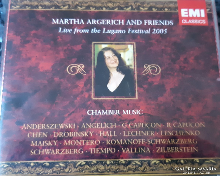 MARTHA ARGERICH AND FRIENDS -  DUPLA CD