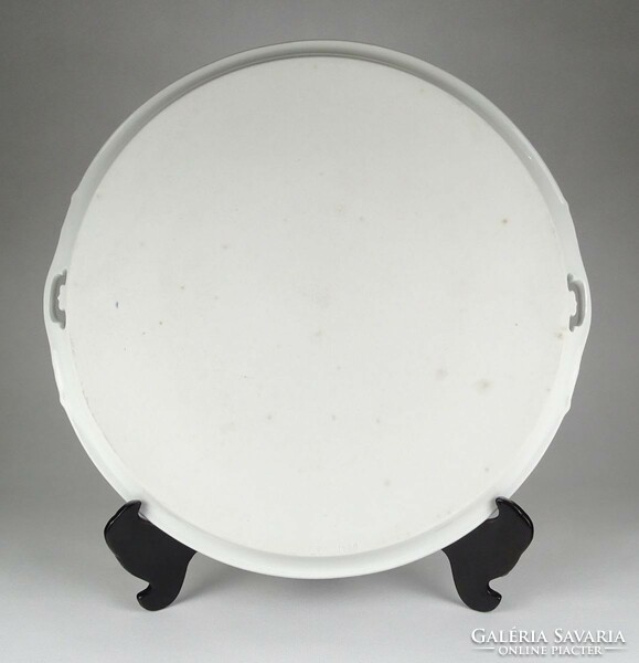 1L980 antique large porcelain cake plate 38 cm