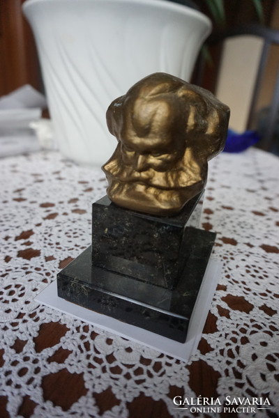 Retro table marx sculpture rarity for sale.