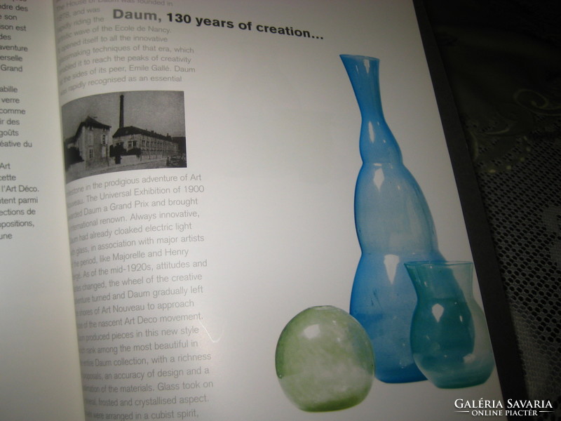 DAUM   üveg művészete  átfogó katalógus