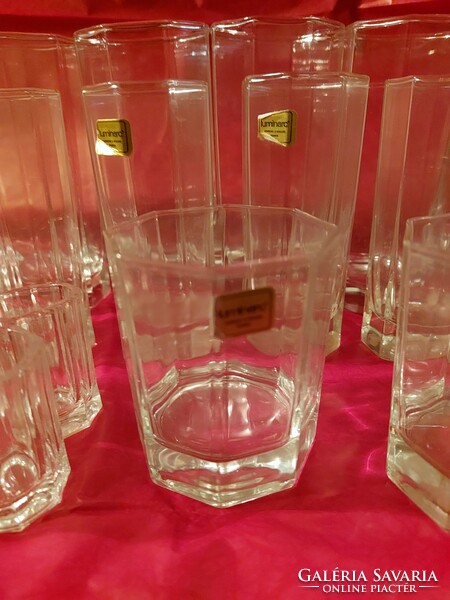 Elegant luminarc French glass glasses