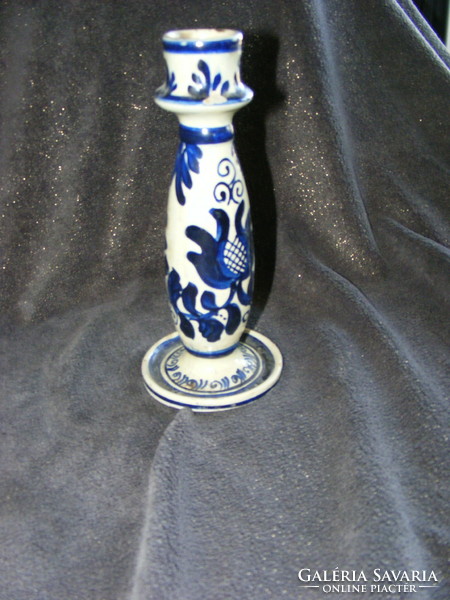 Ceramic candle holder made on an old korund from erdeky, collection
