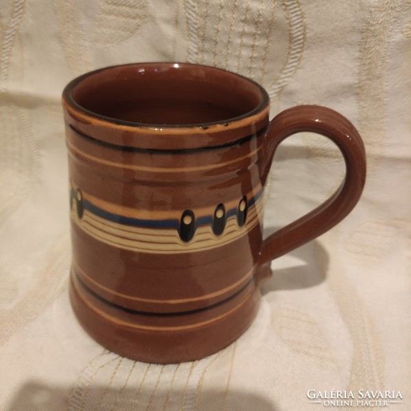 Bulgarian ceramic beer mug