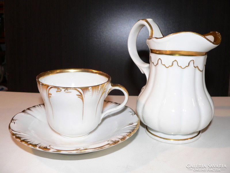 Alt Wien porcelán, 6 személyes kávés készlet olcsón eladó