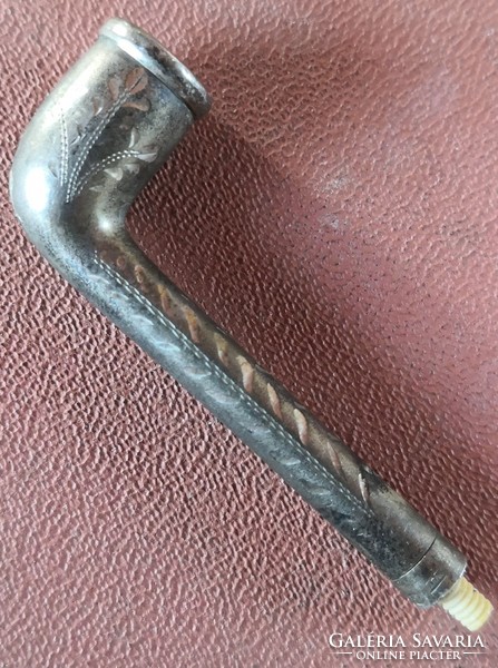 Tajtek pipe made of 900 silver from the second half of the 1800s