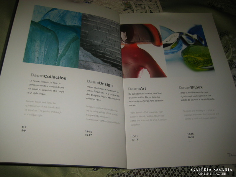 Daum glass art comprehensive catalog