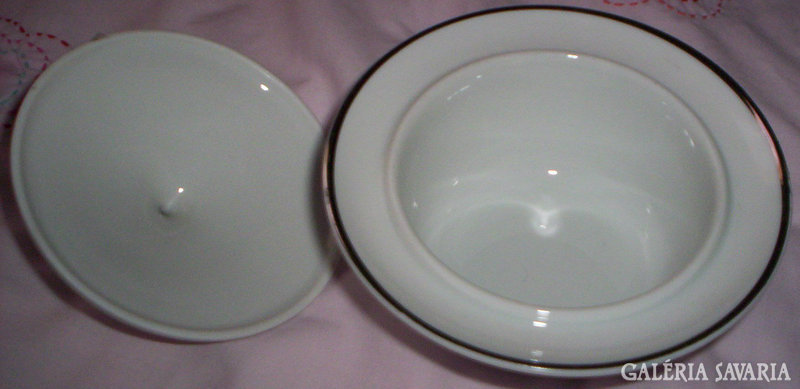 Bonbonier,finom Bavaria porcelán 7 x 14 cm  X X
