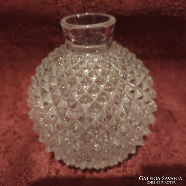 Bütykös üveg váza, gömb váza