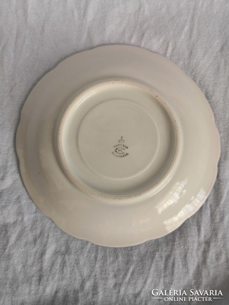 Beautiful Karlsbad antique small plate, cup base