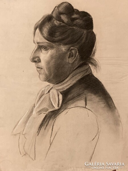 Hanna Daffinger--female portrait/1883-1931/