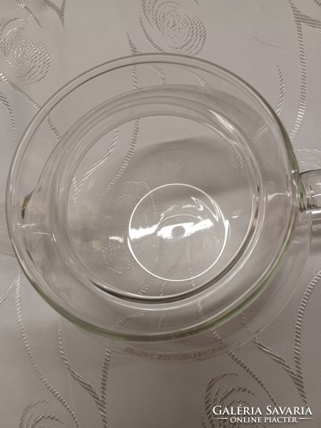 Pickwick glass teapot