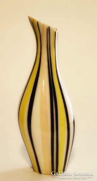 Vintage ceramic vase. Designer: jarmila formánková, from the workshop of ditmar urbach.