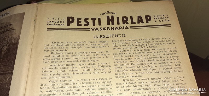 Pest newspaper (1931)