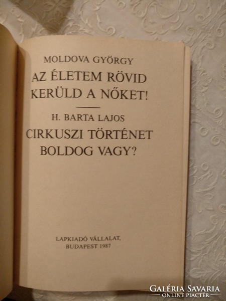 Moldova - H. Barta Lajos: 4 kisregény, ajánljon!