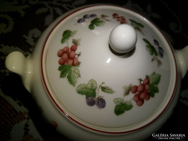 Wedgwood cukortarto 13 cm szeles fogoval XX