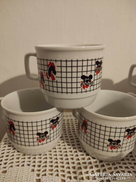 Zsolnay mickey mouse mugs for sale