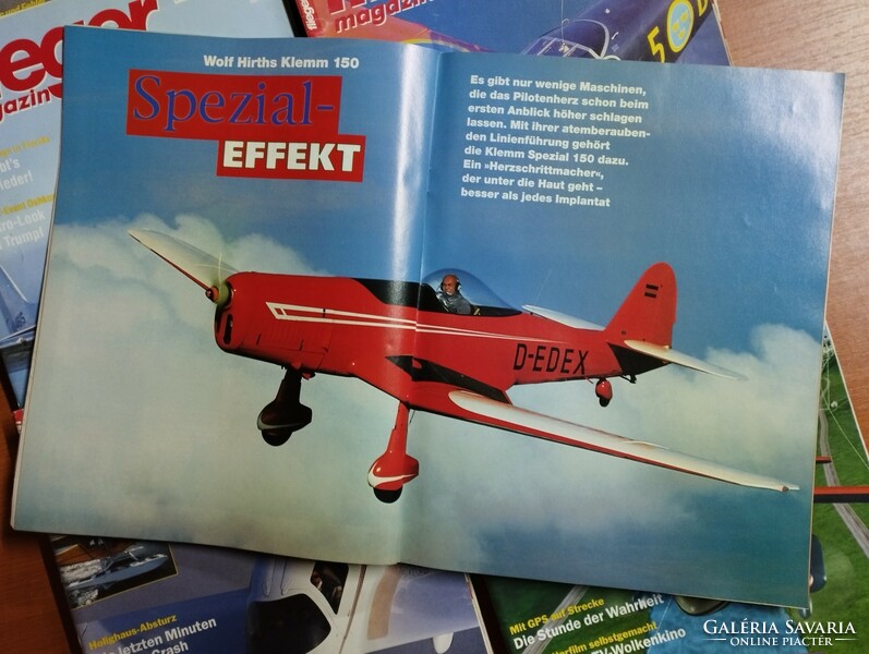 Német repülő magazinok aero repülés 32 db