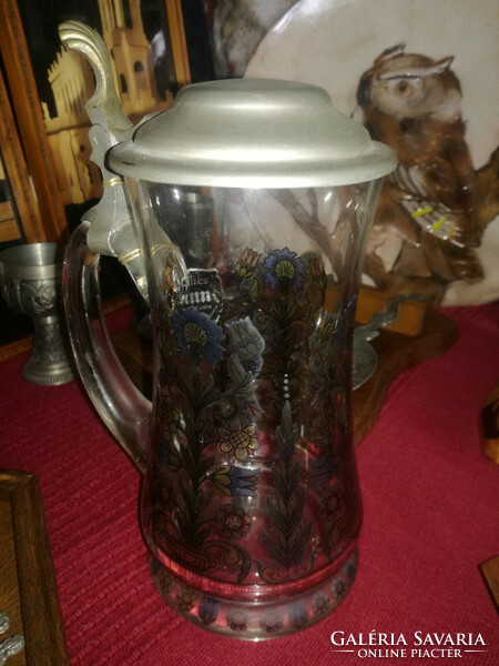 Liquidation of the collection of glass beer kegs with tin lids