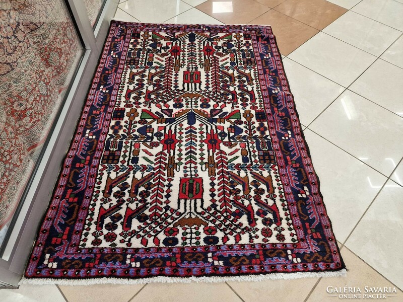 Iranian Khorasani 107x160 cm hand-knotted wool Persian carpet mz_106