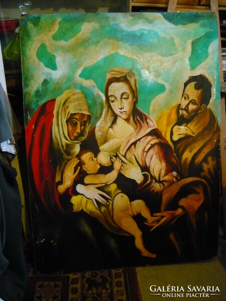 Holy Family oil painting
