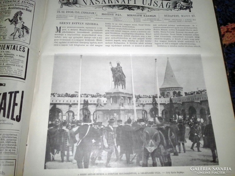Vasárnapi Újság 1906 teljes év!