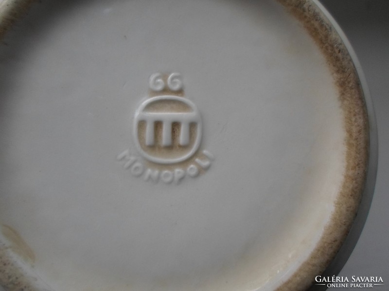 Vintage jelzett porcelán bögre