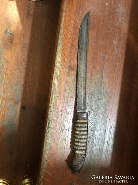Austrian officer's bayonet, m1871, used in trenches, 45 cm