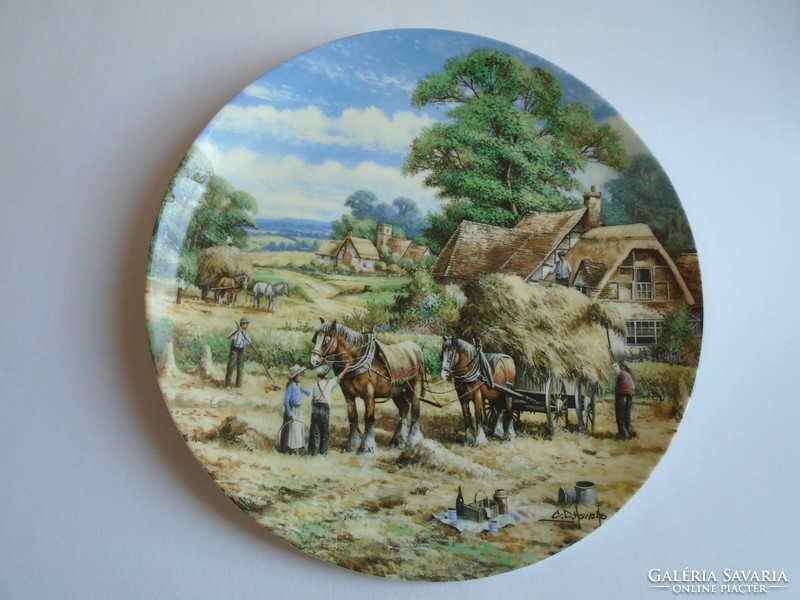 Bradex Wedgwood English 3 pcs. Larger plate, 27.5 cm.