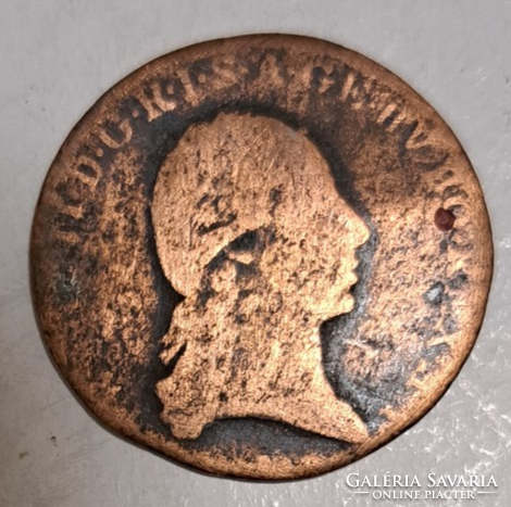 1 Krajcár Austrian coin from 1800 (117)