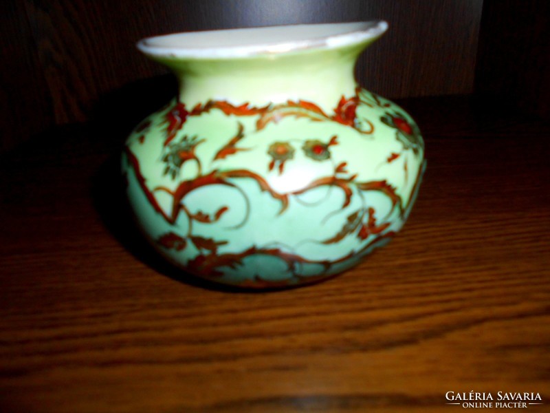 Hand painted marked porcelain vase from 1954