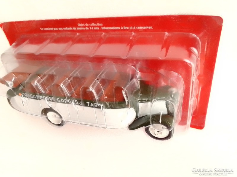 Hachette Collections Citroen Type 23R Series U Chassaing oldsmobil autó nullás modell 1:43 bontatlan