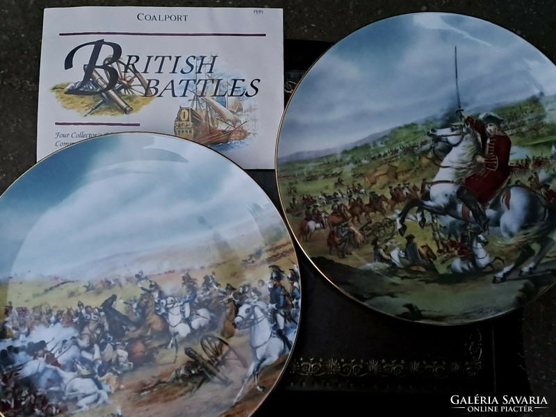 Coalport fine bone china made in England collector's English bone china decorative plates 27 cm napoleon