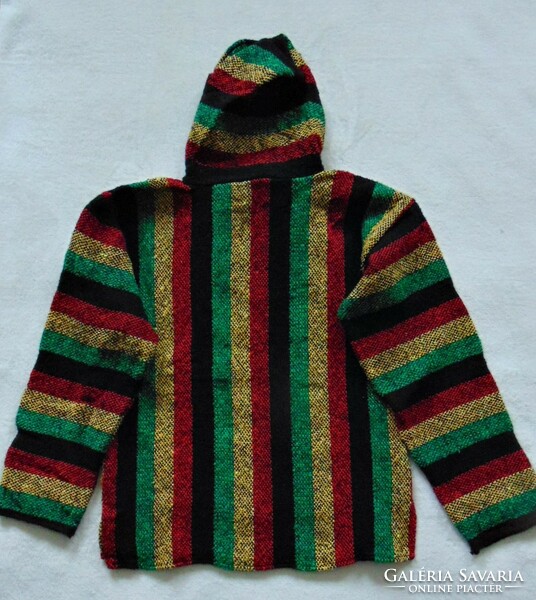 Mexikói szőttes pulóver