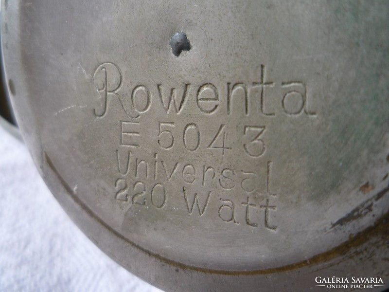 Rowenta kettle.