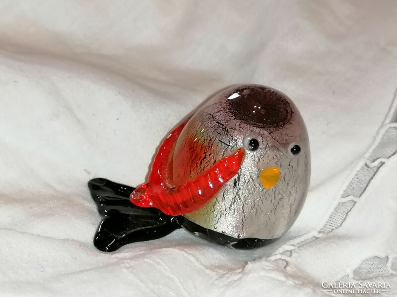 Colorful glass bird