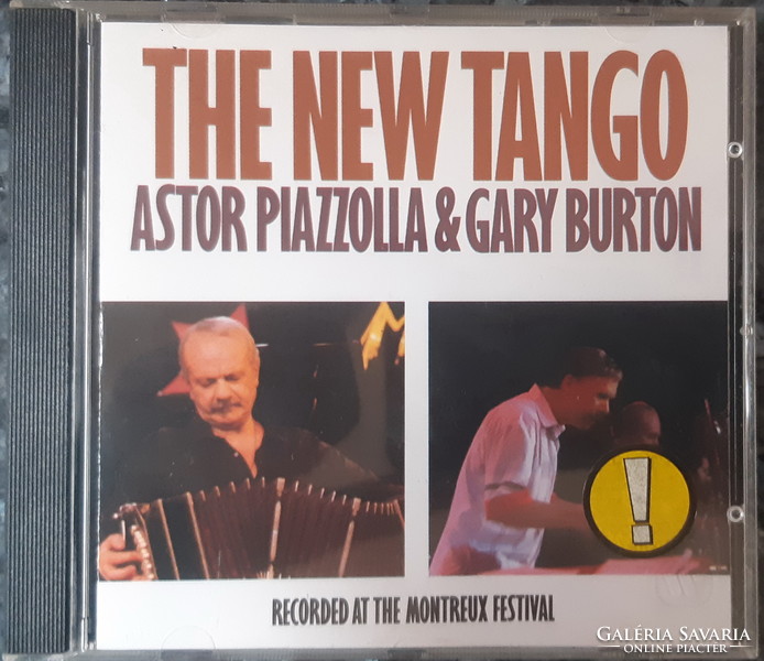 Astor Piazzolla & Gary Burton: The New Tango CD - Rare!
