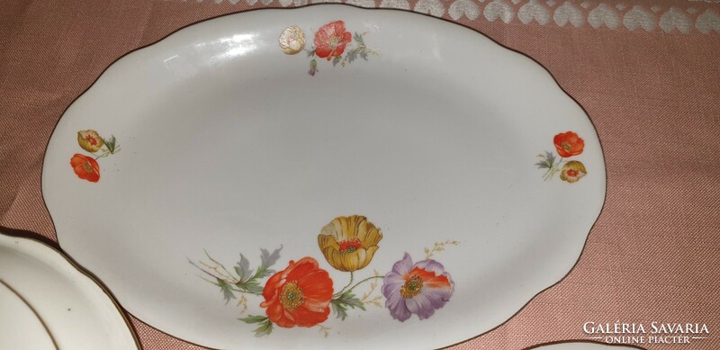 Rare Zsolnay poppy porcelains