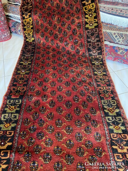 Nomad boteh Persian running mat 110x370