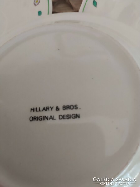 Original hillary & bros 6 small plates, cake plate