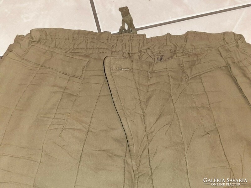 Katonai steppelt pufi nadrág  a 80-as évekből