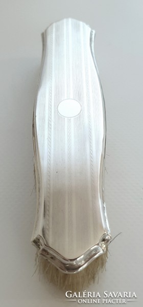 Elegant silver (800) toilet, combing set