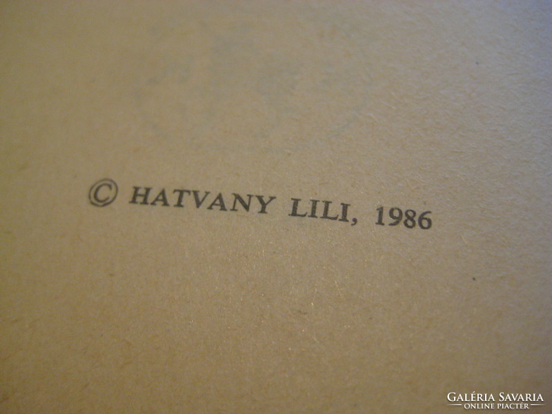 Ételművészet  - Életművészet   írta hatvani Lili  .1986 .