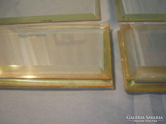 UT Antik csiszolt szélű üveglapok több méret  5 mm ,urna,kocsilámpa ,bútor restaurátoroknak